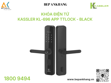 Khóa điện tử Kassler KL-696 App TTlock - Black 